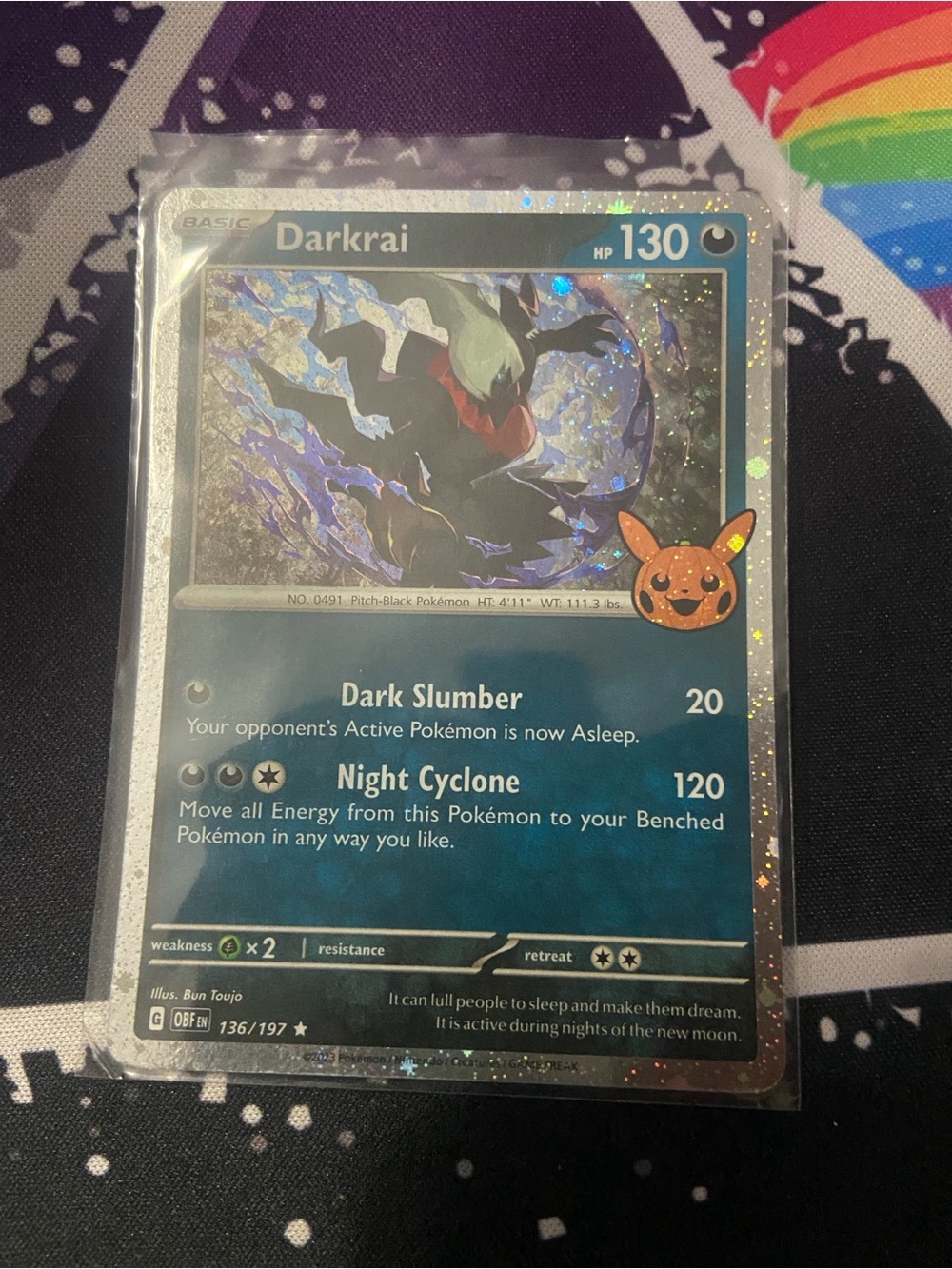 Cosmic holo Darkrai (136/197)